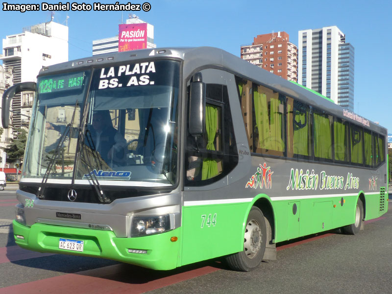 Italbus Bello / Mercedes Benz OH-1721L-SB BlueTec5 / Línea N° 129 Buenos Aires - La Plata (Argentina)