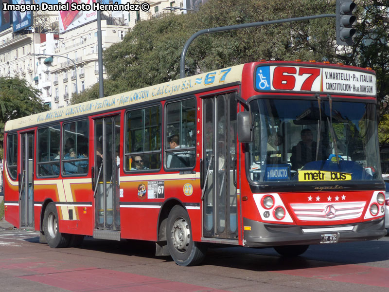 Carrocerías Ugarte / Mercedes Benz OH-1618L-SB / Línea Nº 67 Villa Martelli - Hogar Rawson (Buenos Aires - Argentina)