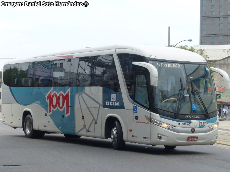 Marcopolo Paradiso G7 1050 / Volvo B-11R Euro5 / Auto Viação 1001 (Río de Janeiro - Brasil)