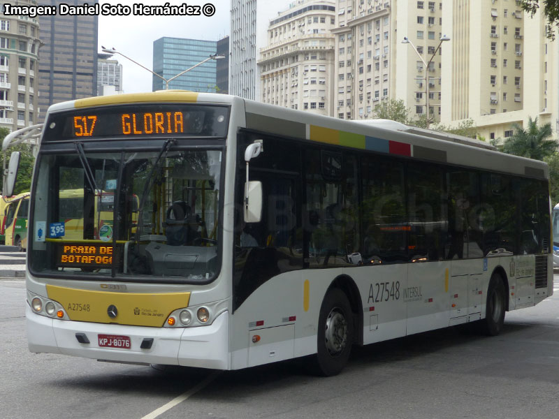 Induscar Caio Mondego L / Mercedes Benz O-500U-1726 / Línea N° 517 Glória - Gávea Río de Jaineiro (Brasil)