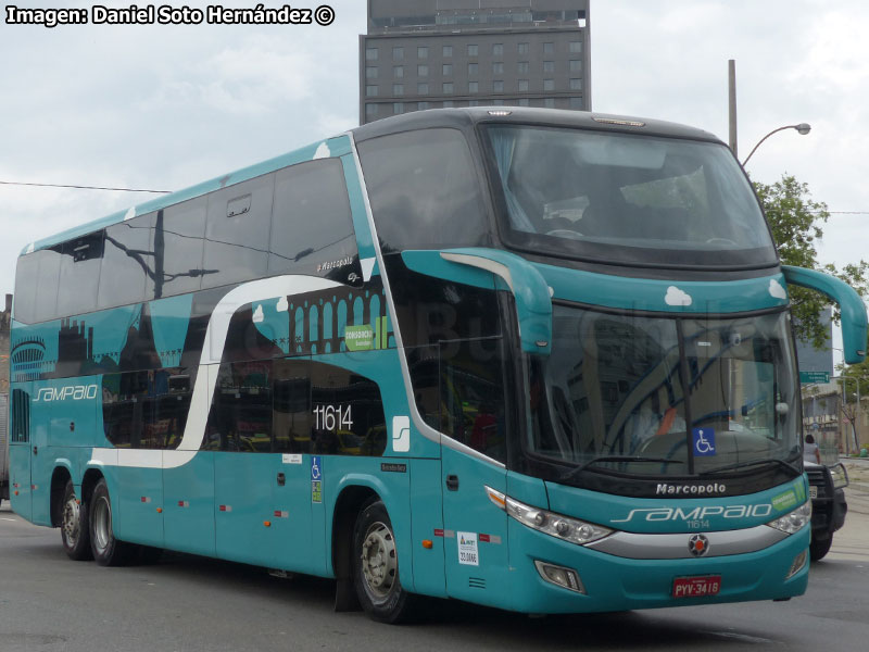 Marcopolo Paradiso G7 1800DD / Mercedes Benz O-500RSD-2436 BlueTec5 / Viação Sampaio (Río de Janeiro - Brasil)