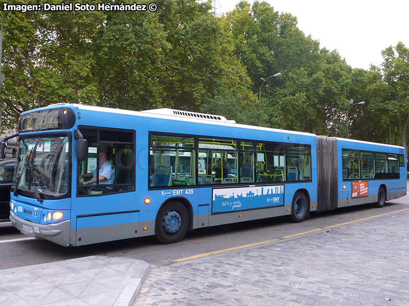 Castrosúa City / MAN NG-312F / Línea N° 34 Cibeles - Las Aguilas EMT Madrid (España)