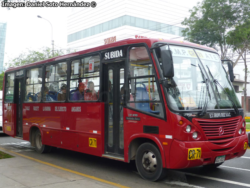 Metalbus / Mercedes Benz LO-915 / E.T. Grupo Diez S.A.C. Línea San Martín de Porres - Ate (Lima - Perú)