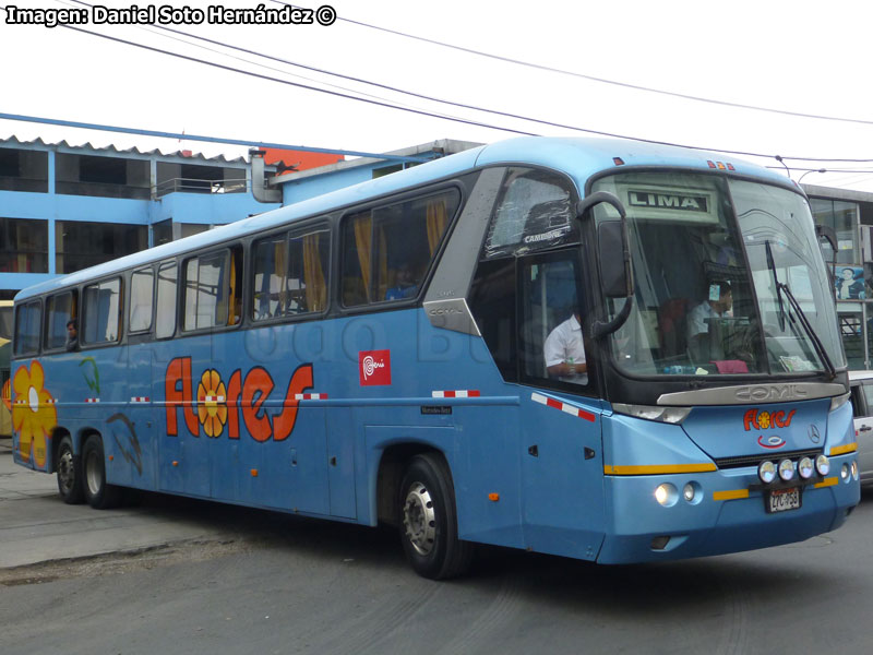 Comil Campione 3.45 / Mercedes Benz O-500RSD-2036 / Transportes Flores Hnos. (Perú)