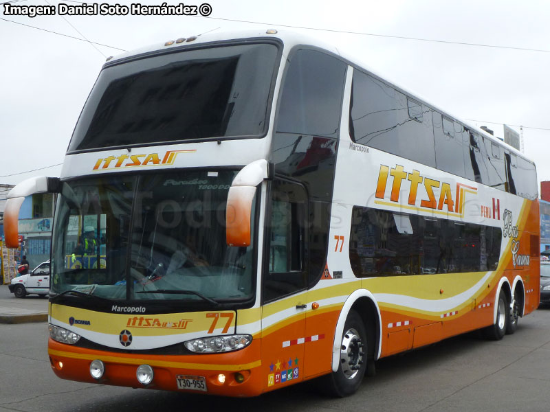 Marcopolo Paradiso G6 1800DD / Scania K-380 / ITTSA Bus (Perú)