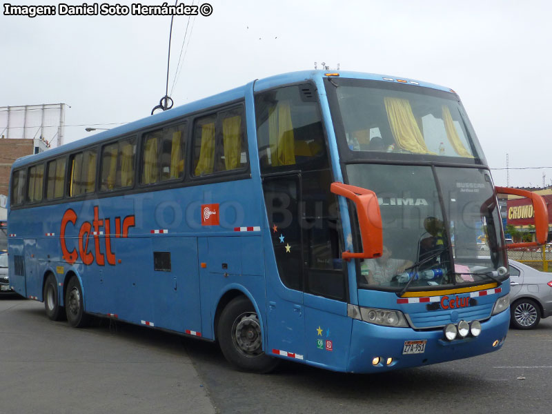 Busscar Jum Buss 400 / Mercedes Benz O-400RSD / Cetur (Perú)