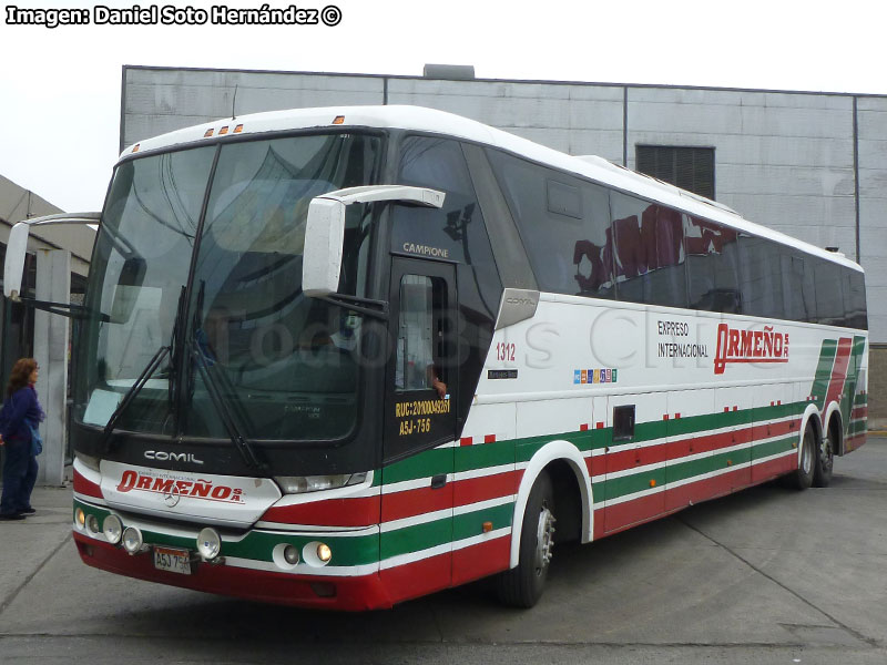 Comil Campione Vision 3.65 / Mercedes Benz O-500RSD-2436 / Expreso Internacional Ormeño (Perú)