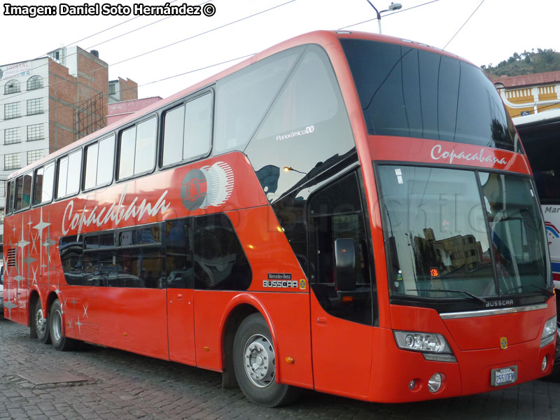 Busscar Panorâmico DD / Mercedes Benz O-500RSD-2436 / Flota Copacabana (Bolivia)