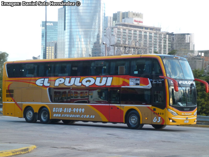 Metalsur Starbus 3 DP / Volvo B-450R Euro5 / El Pulqui S.R.L. (Argentina)