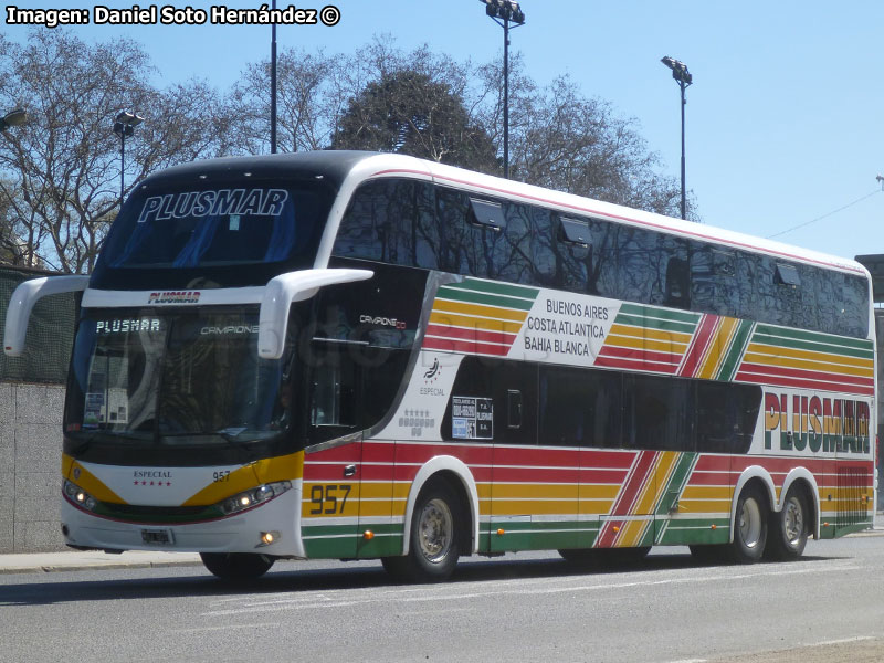 Comil Campione DD / Scania K-410B / Plusmar (Argentina)