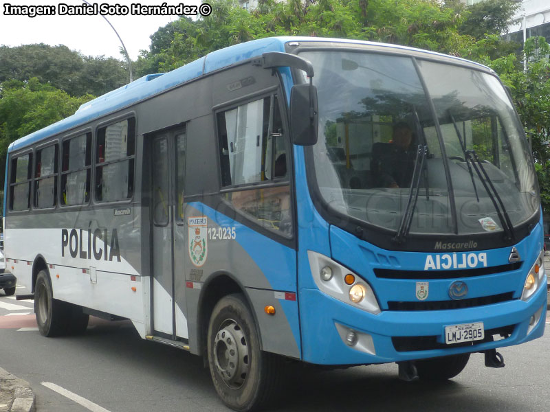 Mascarello Gran Midi / Agrale MA-15.0 / Policía Militar Estadual de Río de Janeiro (Brasil)