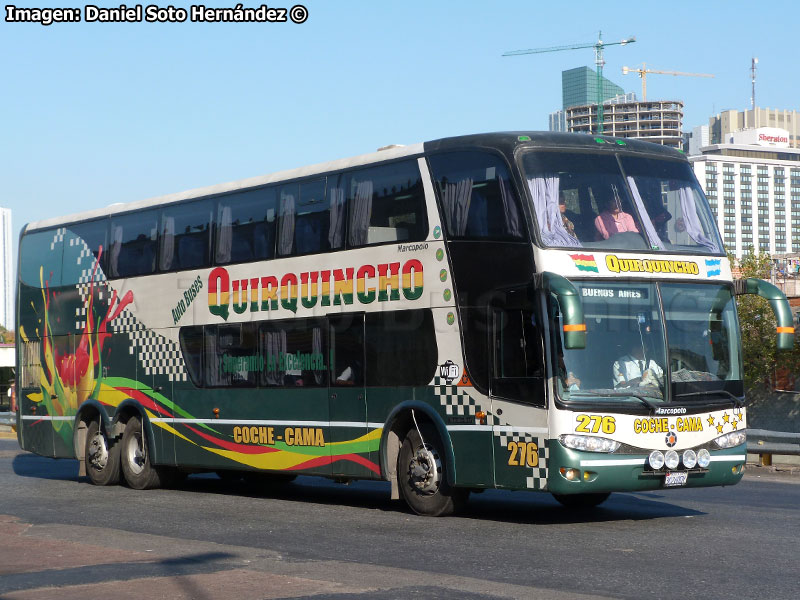 Marcopolo Paradiso G6 1800DD / Mercedes Benz O-500RSD-2436 / Autobuses Quirquincho (Bolivia)