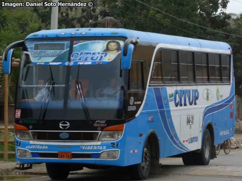 Carrocerías Cepeda / Hino FG500-1624 / CITUP (Ecuador)