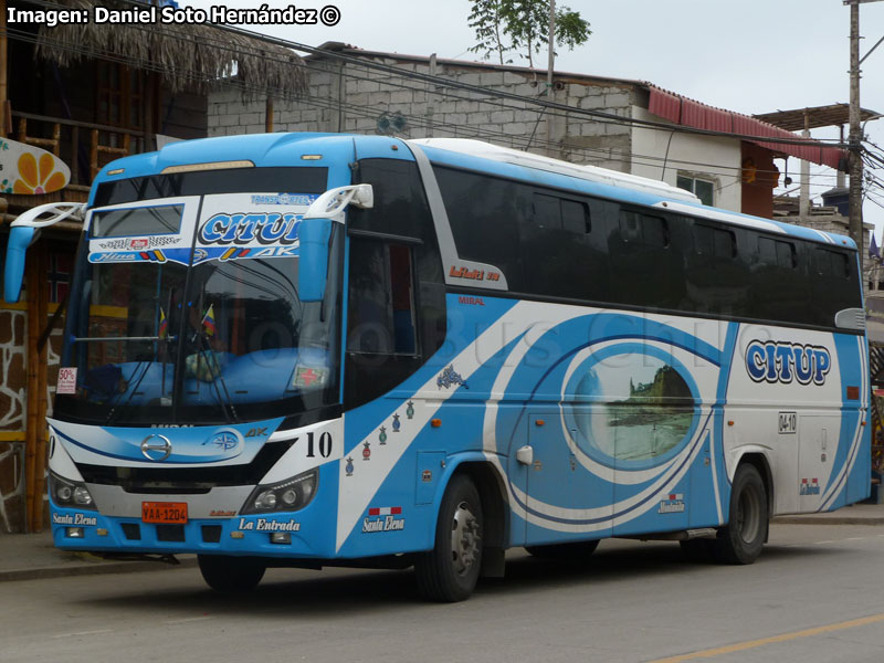 Miral Infiniti 370 / Hino AK500-1726 / Cooperativa CITUP (Ecuador)