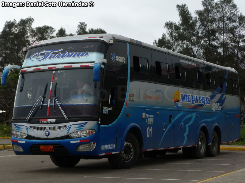 Carrocerías Alvarado / Hino / Interangeles Tours (Ecuador)