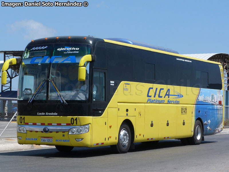 Yutong ZK6129HE / CICA Cooperativa Costa Azul (Ecuador)