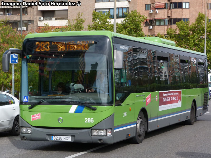 IrisBus Crossway LE E5 / Línea N° 283 CRTM Madrid (ETASA - Grupo Avanza - España)