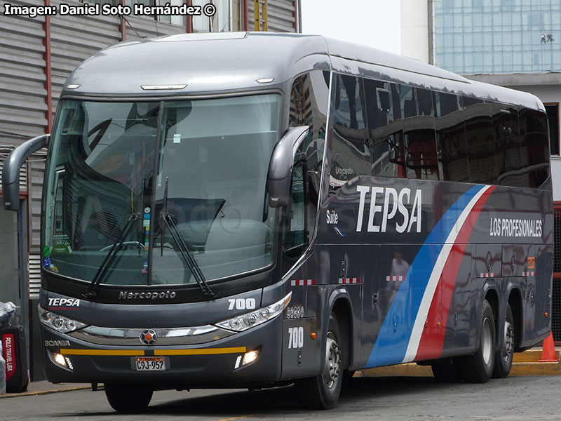 Marcopolo Paradiso G7 1350 / Scania K-410B / TEPSA - Transportes El Pino S.A. (Perú)