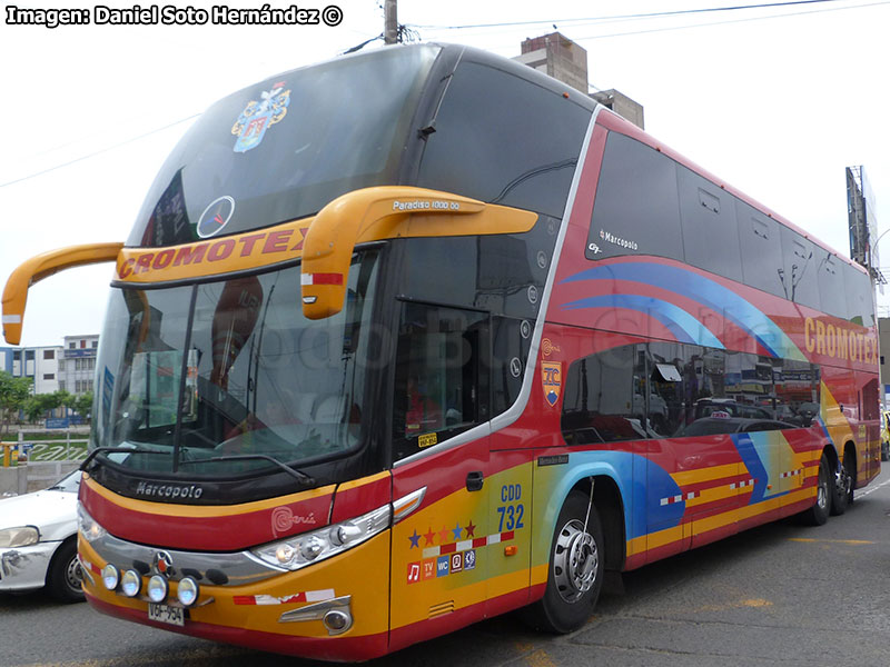 Marcopolo Paradiso G7 1800DD / Mercedes Benz O-500RSD-2436 / Cromotex (Perú)