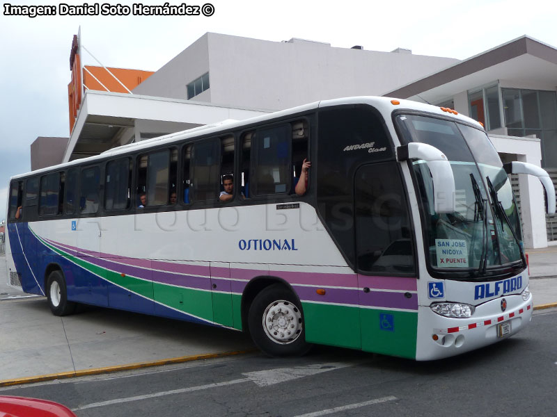 Marcopolo Andare Class 1000 / Mercedes Benz O-500R-1830 / Empresa Alfaro Ltda. (Costa Rica)