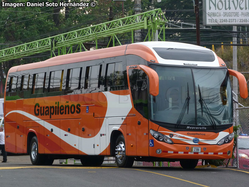 Mascarello Roma R4 / Scania K-360B / Transportes Guapileños S.A. (Costa Rica)