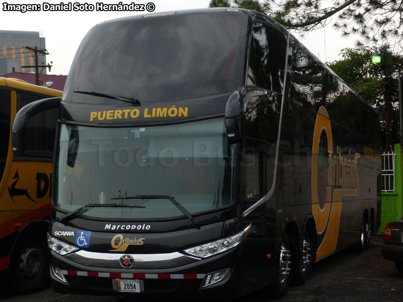 Marcopolo Paradiso G7 1800DD / Scania K-410B 8x2 / Autotransportes Caribeños S.A. (Costa Rica)