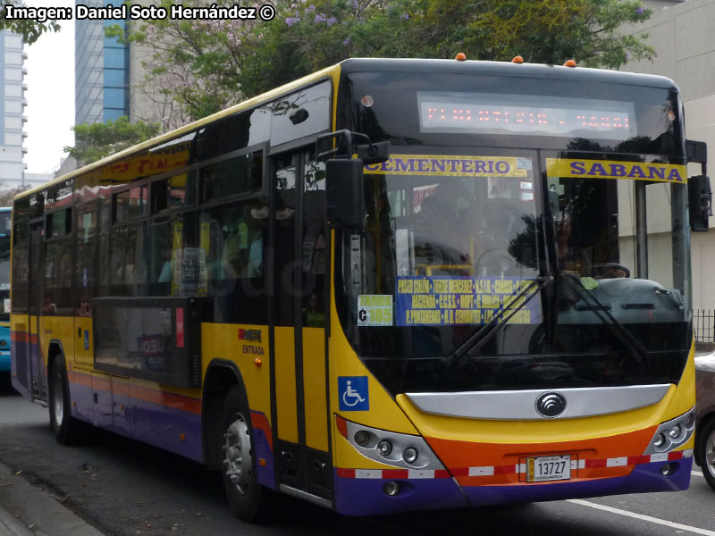 Yutong ZK6130HG1 / TRANSCESA S.A. Línea Estadio - Sabana (Costa Rica)