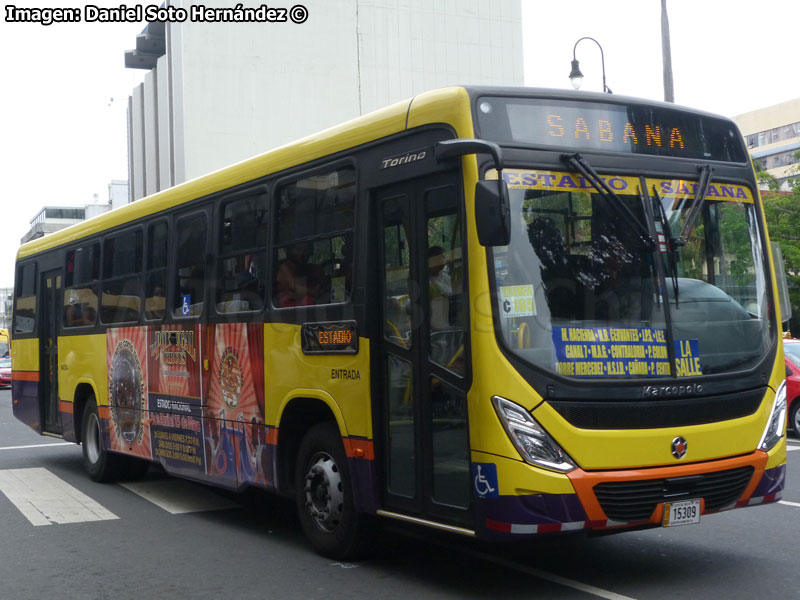 Marcopolo Torino / Volksbus 17-230EOD / TRANSCESA S.A. Línea Estadio - Sabana (Costa Rica)