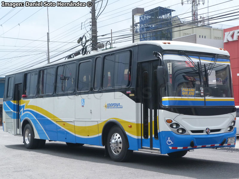 Carrocerías Sanabria / International RE-3000 / Coop. de Transportistas de Paraíso R.L. COOPEPAR (Costa Rica)