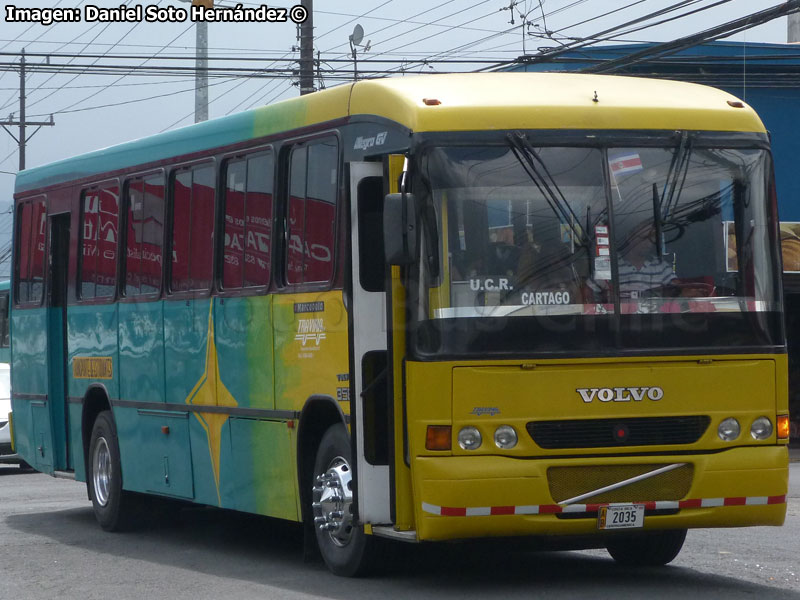 Marcopolo Allegro GV / Volvo B-58E / TRAVIMA S.A. (Costa Rica)