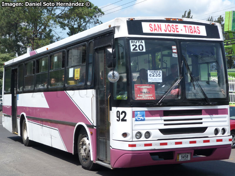 Oshmex / MASA C-11 / Rápidos Heredianos S.A. Línea San José - Tibás (Costa Rica)