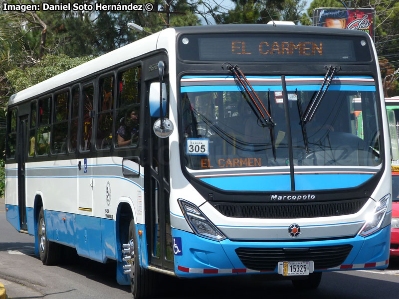 Marcopolo Torino / Volksbus 17-230EOD / Empresa Guadalupe Ltda. (Costa Rica)
