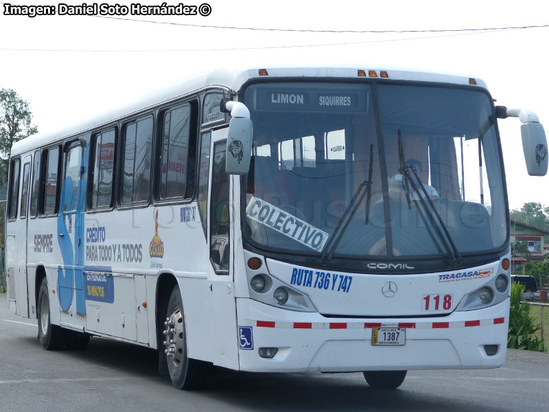 Comil Versatile / Mercedes Benz O-500M-1725 / Transportes del Atlántico Caribeño S.A. TRACASA (Costa Rica)