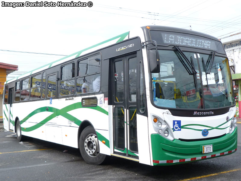 Mascarello Gran Via / Volksbus 17-260EOT / Transportes Filemón Villalobos & Hijos S.A. (Costa Rica)