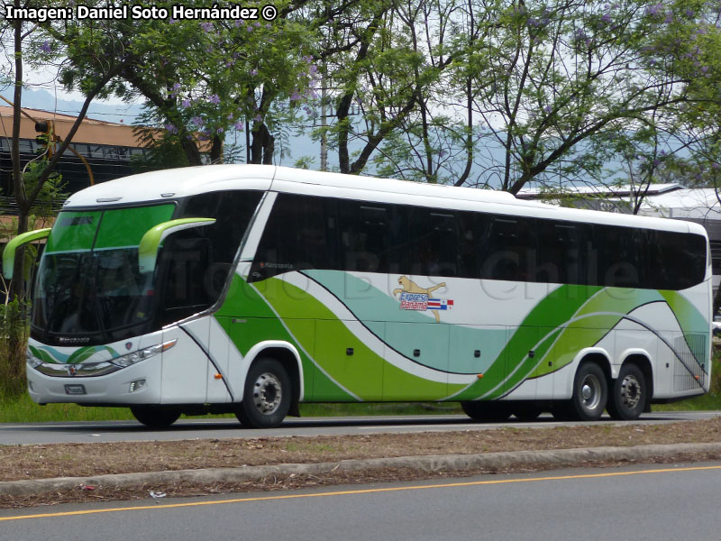 Marcopolo Paradiso G7 1200 / Scania K-410B / Expreso Panamá (Ciudad de Panamá - San José de Costa Rica)