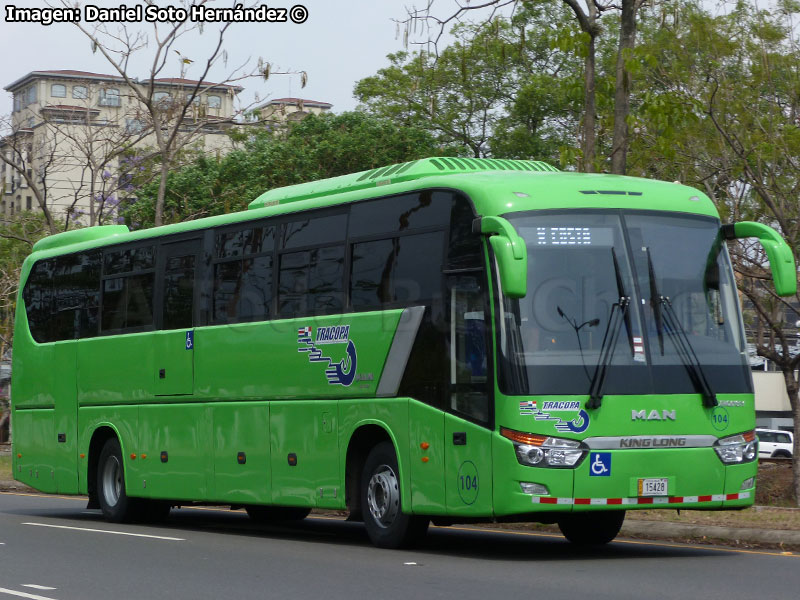 King Long XMQ6131Y / MAN 19.400 / Transportes Costarricenses Panameños TRACOPA S.R.L. (Costa Rica)