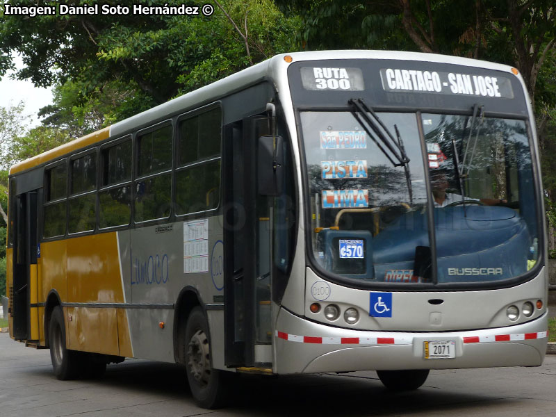 Busscar Urbanuss Pluss / Mercedes Benz O-500M-1725 / Autotransportes LUMACA S.A. (Costa Rica)