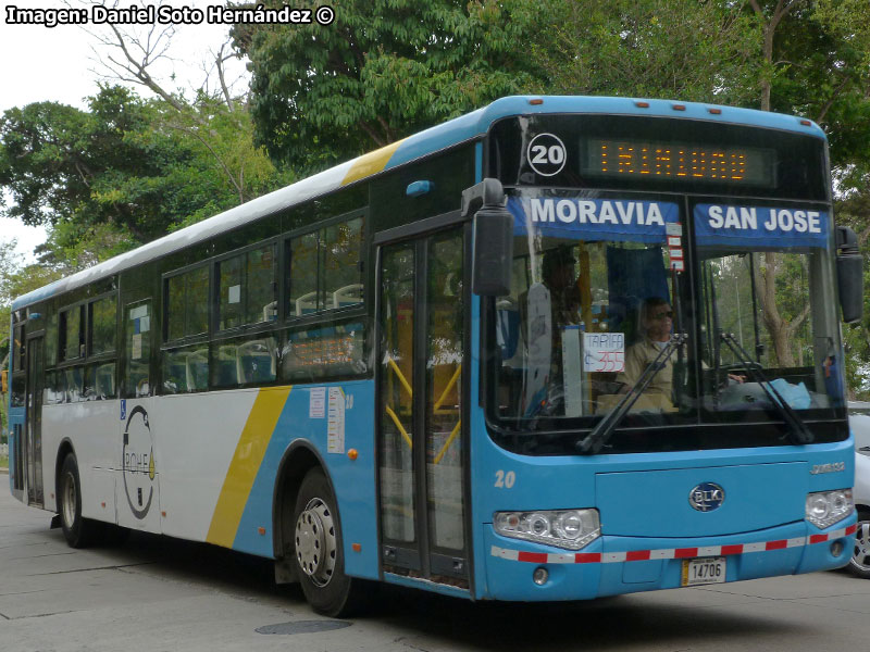 Bonluck JXK6132 / Transportes Paracito S.A. (Costa Rica)