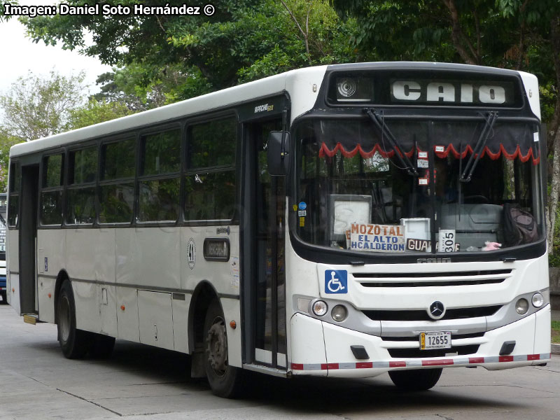 Induscar Caio Apache S22 / Mercedes Benz OF-1721 /  Empresa Guadalupe Ltda. (Costa Rica)