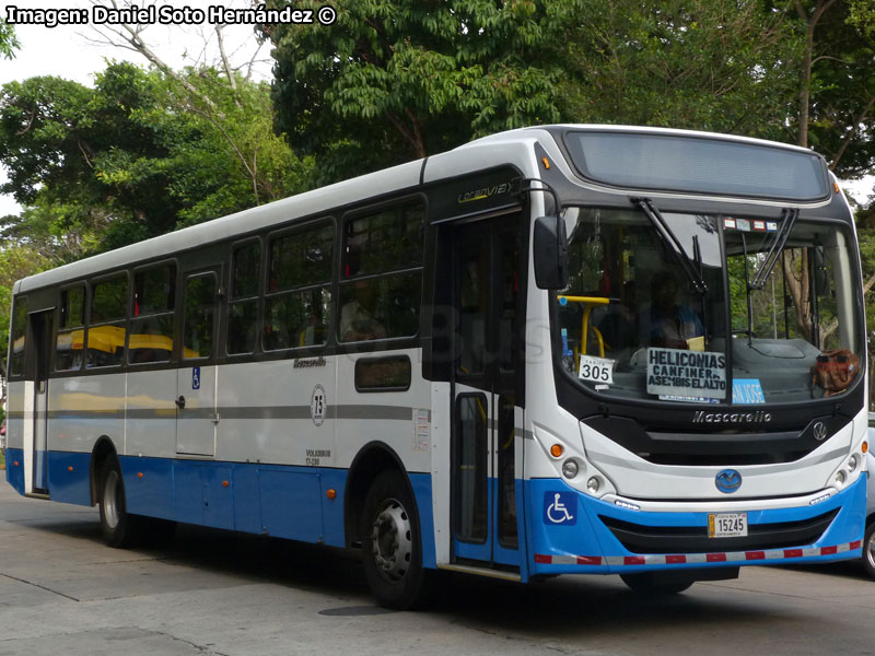 Mascarello Gran Via / Volksbus 17-230EOD / Empresa Guadalupe Ltda. (Costa Rica)