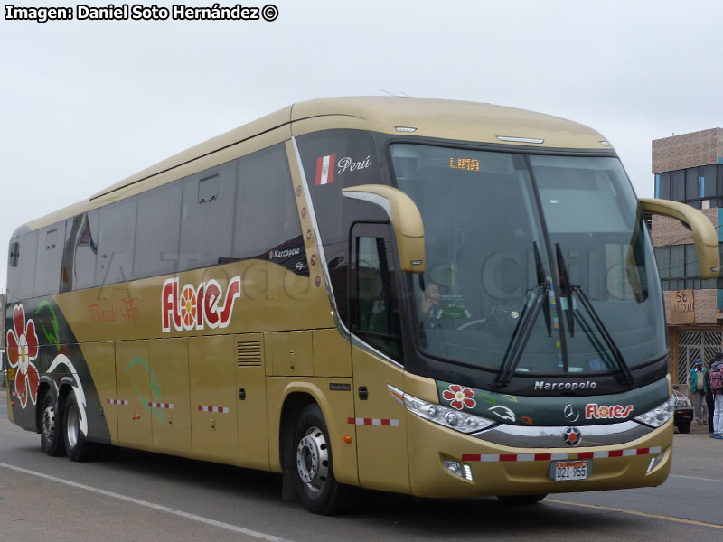 Marcopolo Paradiso G7 1350 / Mercedes Benz O-500RSD-2436 / Flores Hnos. (Perú)