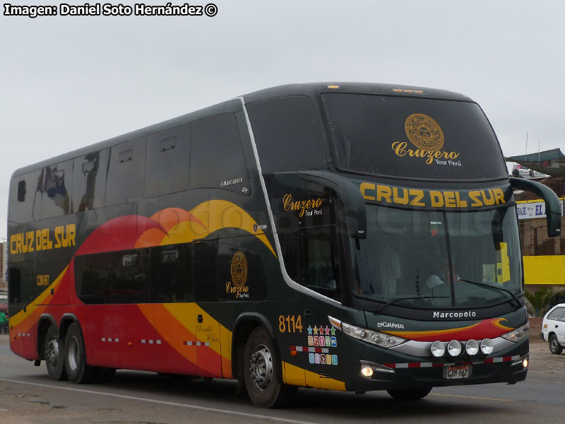 Marcopolo Paradiso G7 1800DD / Scania K-410B / Cruz del Sur (Perú)