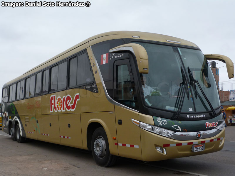 Marcopolo Paradiso G7 1050 / Volvo B-430R / Flores Hnos. (Perú)