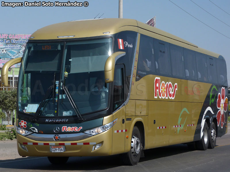 Marcopolo Paradiso G7 1350 / Mercedes Benz O-500RSD-2436 / Transportes Flores Hnos. (Perú)