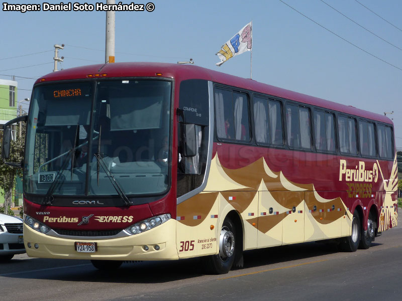 Comil Campione 3.45 / Volvo B-430R / PerúBus Express Lima - Ica