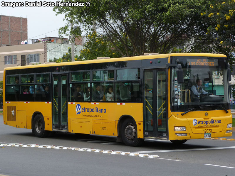 Bonluck Bus JXK6120 / Línea AS-08 Matellini - Los Próceres BRT Metropolitano de Lima (Perú)