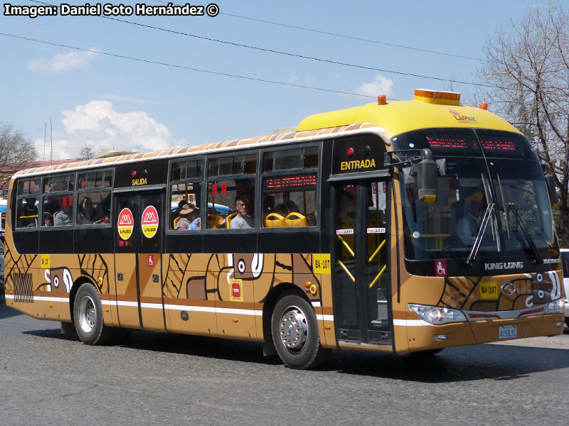 King Long XMQ6110ACW3 / La Paz Bus (Bolivia)