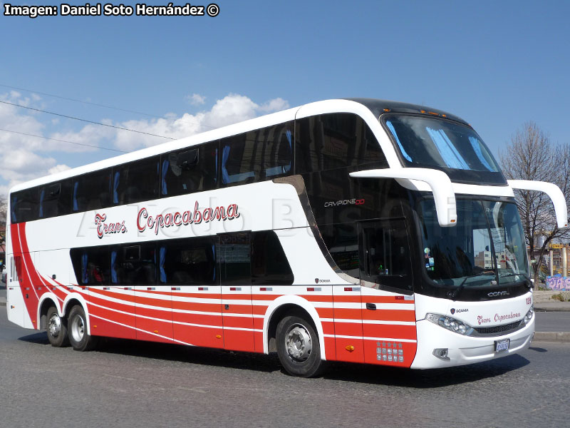 Comil Campione DD / Scania K-410B / Trans Copacabana (Bolivia)