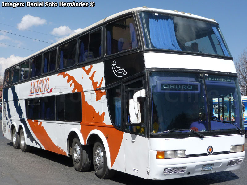 Marcopolo Paradiso GV 1800DD / Scania K-124IB 8x2 / Trans Andino (Bolivia)