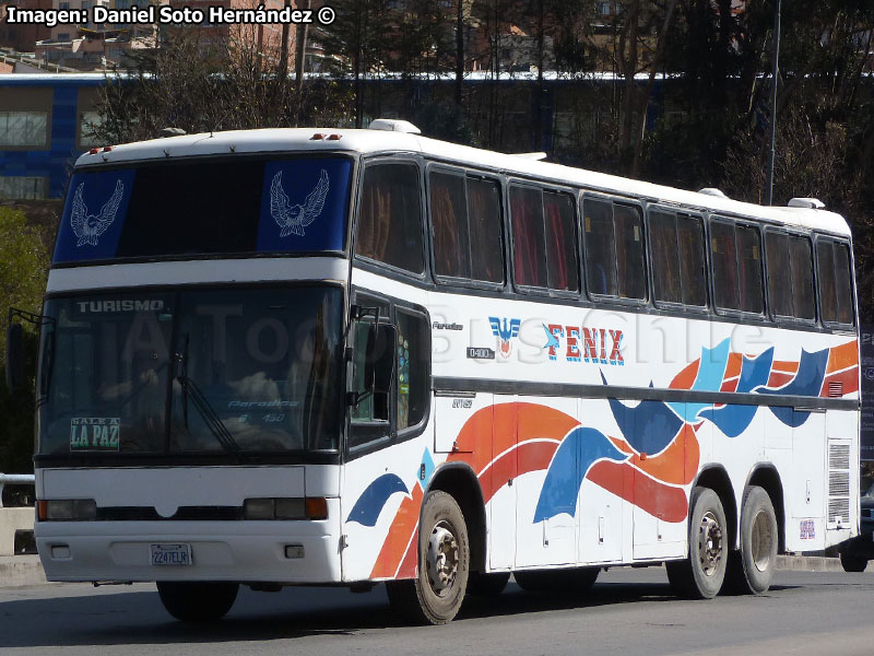 Marcopolo Paradiso GV 1450 / Mercedes Benz O-371RSD / Transportes Fénix (Bolivia)